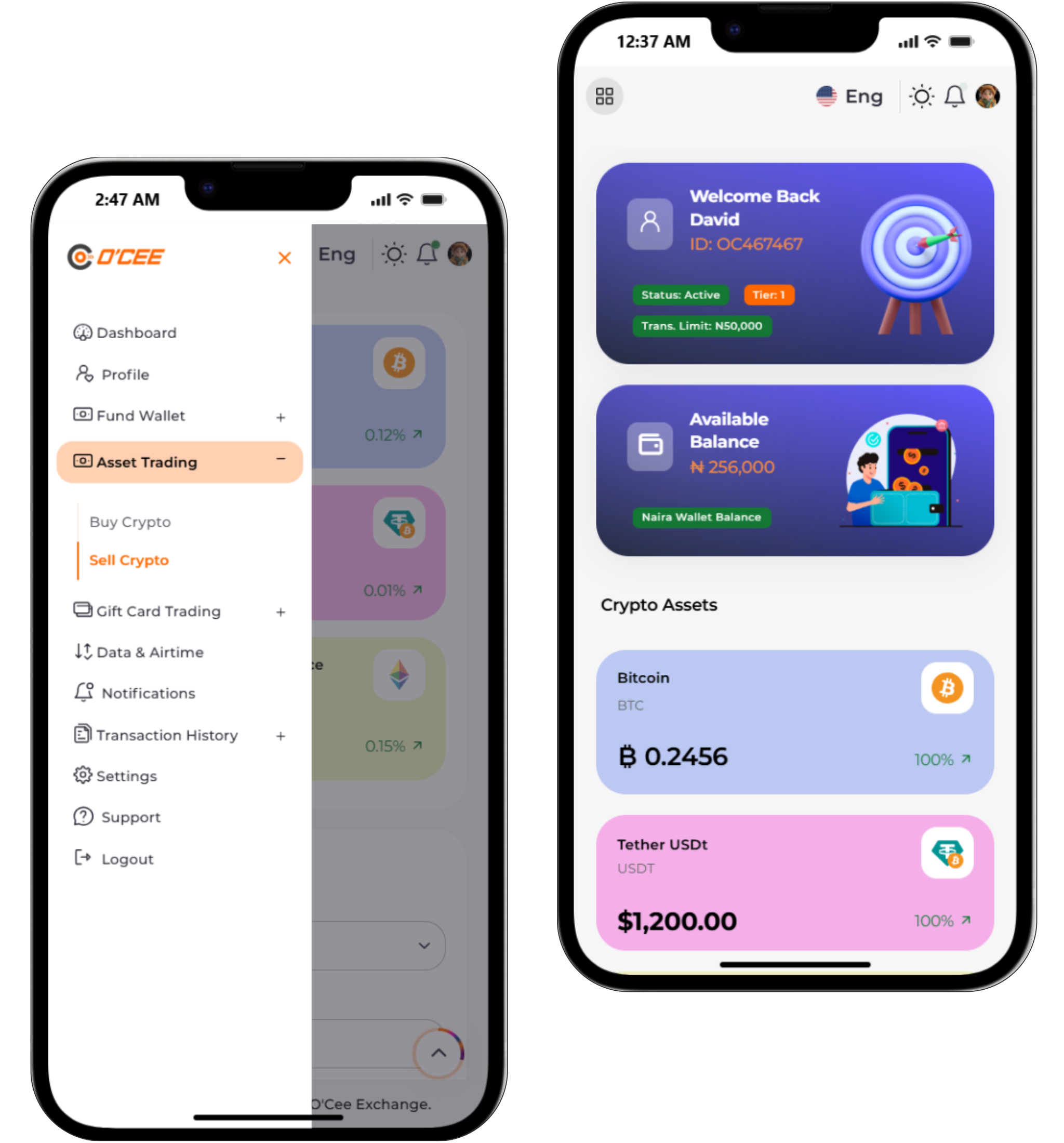 Ocee Mobile App